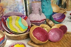 Bòls en papier mâché