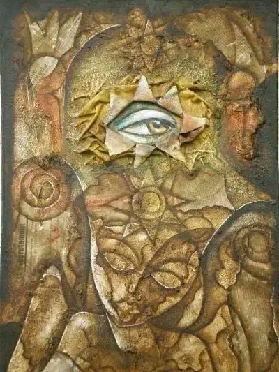 L'Absolu 24/30  acrylique sur toile US $ 1500